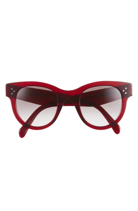 Bold 3 Dots 48mm Square Sunglasses