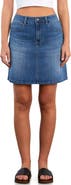 HINT OF BLU A-Line Denim Skirt