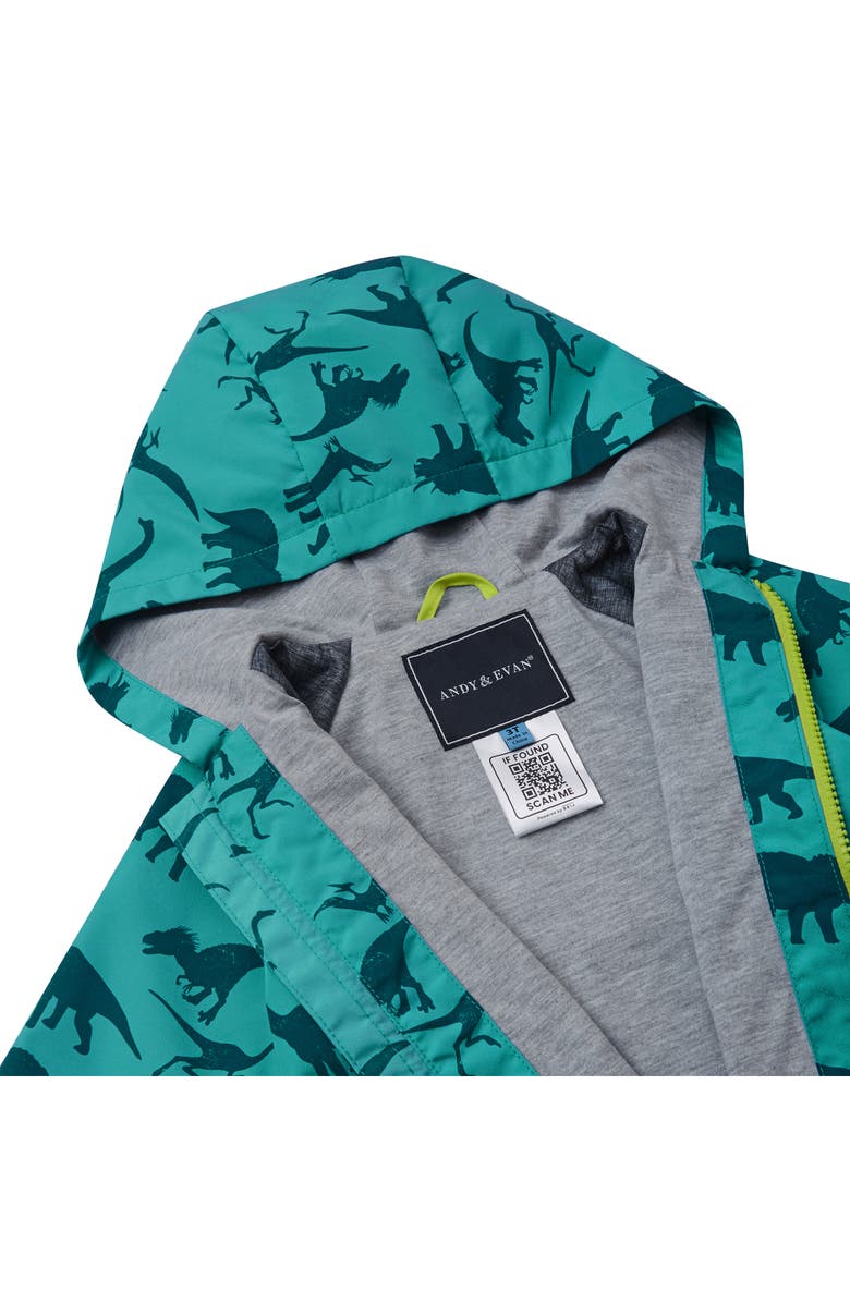 Andy & Evan Kids' Windbreaker Raincoat, Alternate, color,