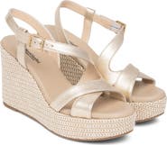 NeroGiardini Slingback Platform Wedge Sandal