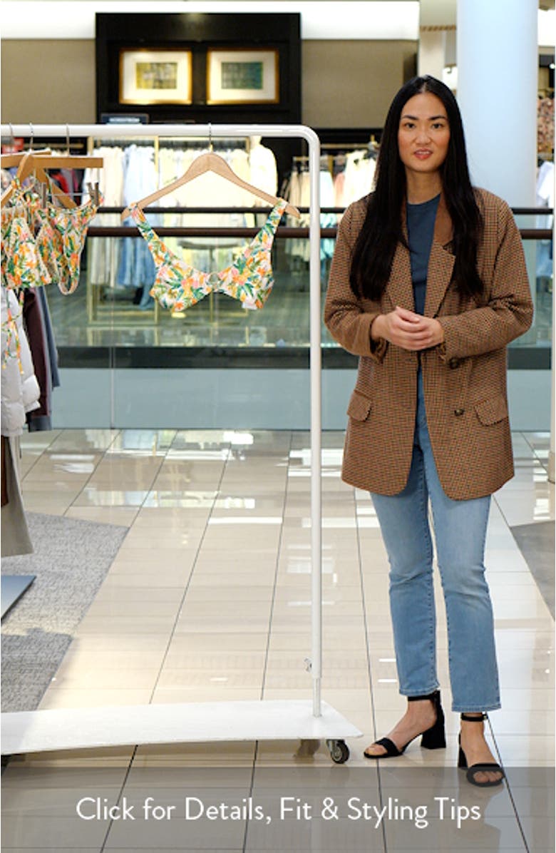 Ring Contour Crop Bikini Top, sales video thumbnail