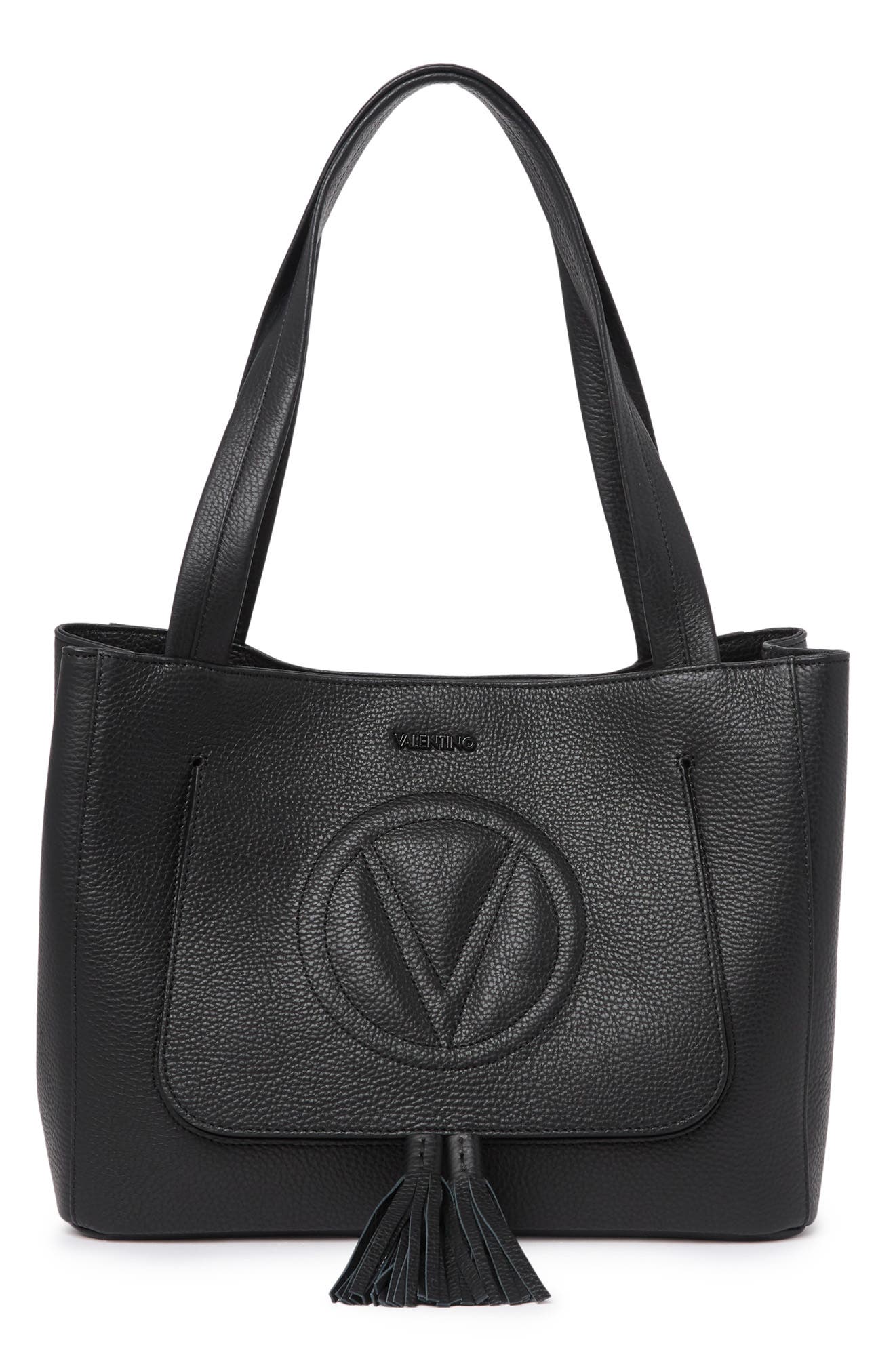 VALENTINO BY MARIO VALENTINO Estelle Dollaro Leather Tote Bag, Main, color, 