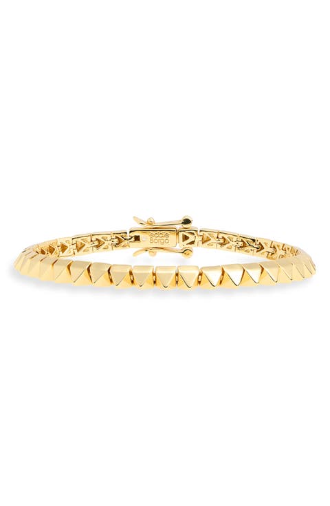 Pyramid Tennis Bracelet