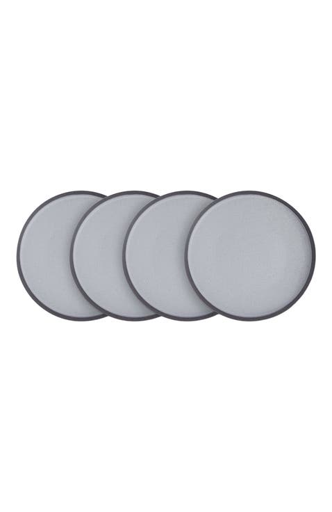 Tina Stoneware 4-Piece Salad Plate