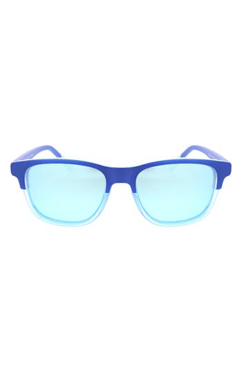 Hurley 55mm Polarized Square Sunglasses In Gray