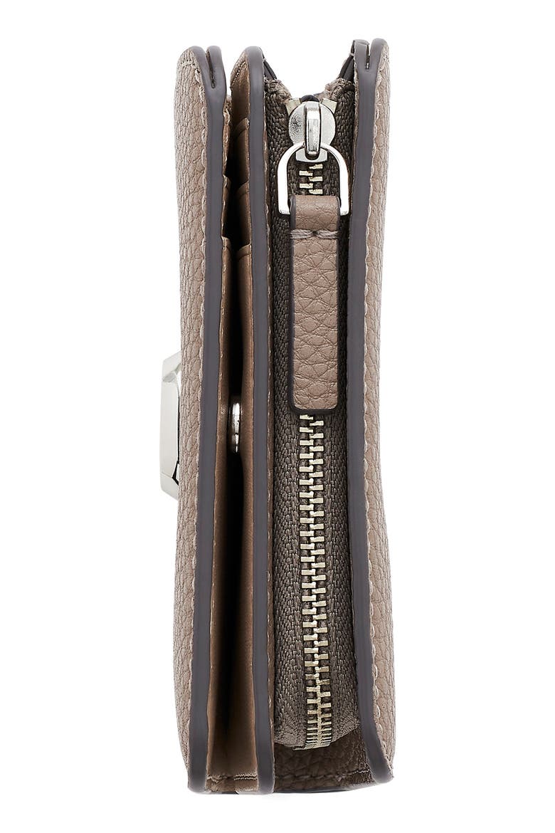 The Mini J Marc Compact Wallet, Alternate, color, CEMENT
