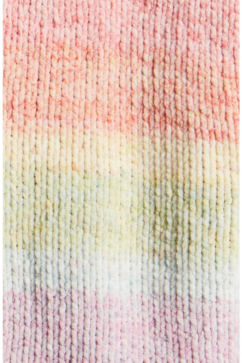 Kids' Rainbow Cardigan, Alternate, color, CORAL PARADISE MULTI