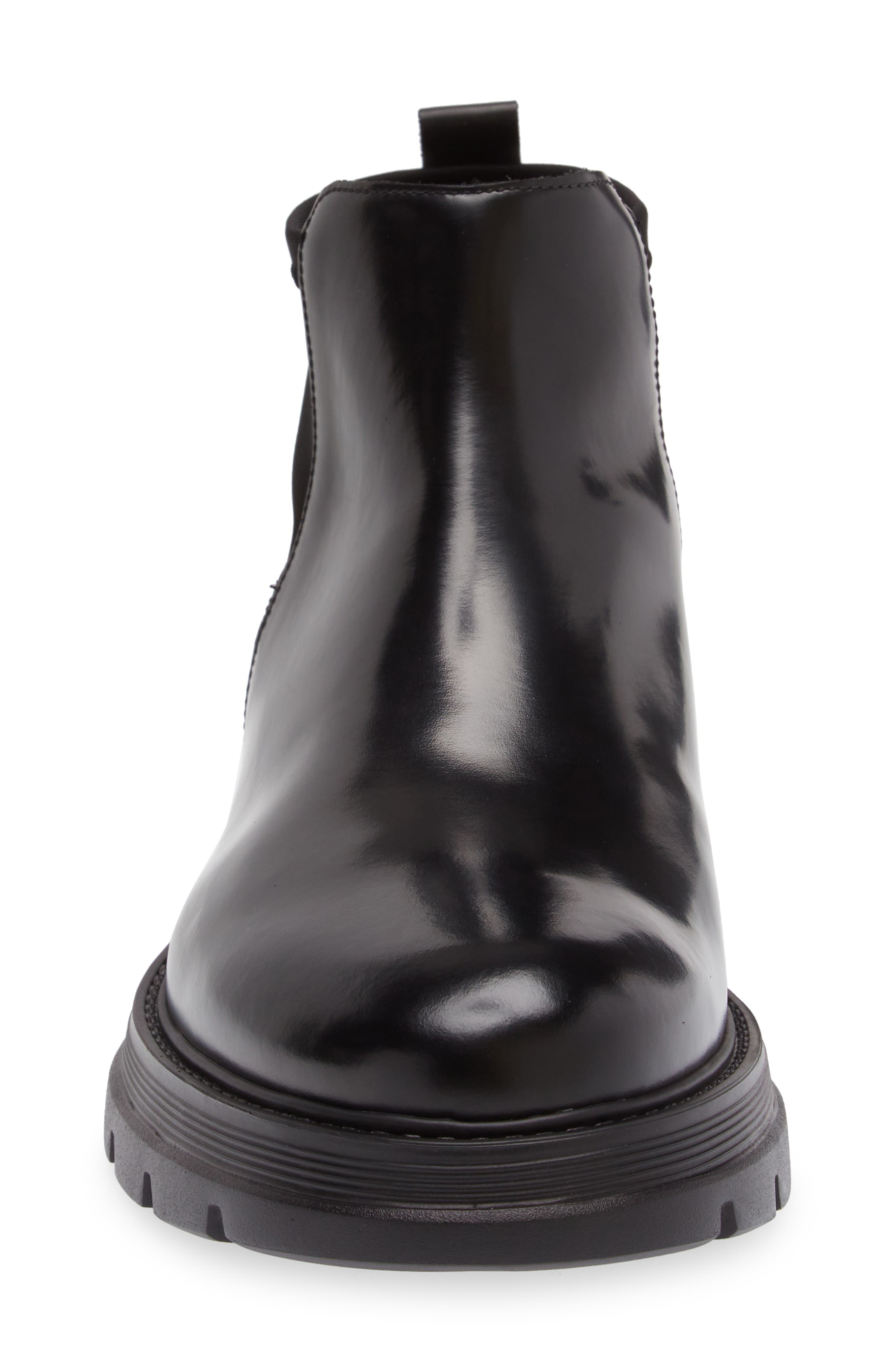 Stuart Weitzman Aiden Chelsea Boot, Alternate, color, Black