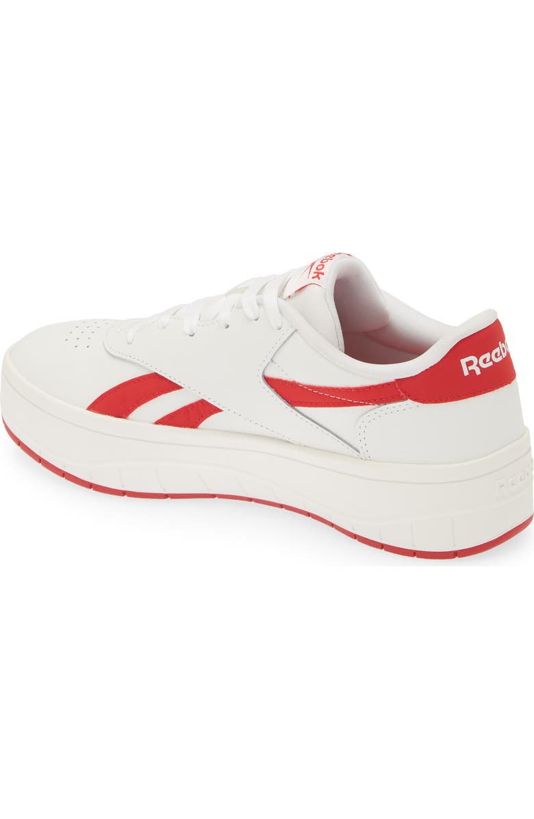 Reebok Court Advance Surge Sneaker, Alternate, color, White/Red/White