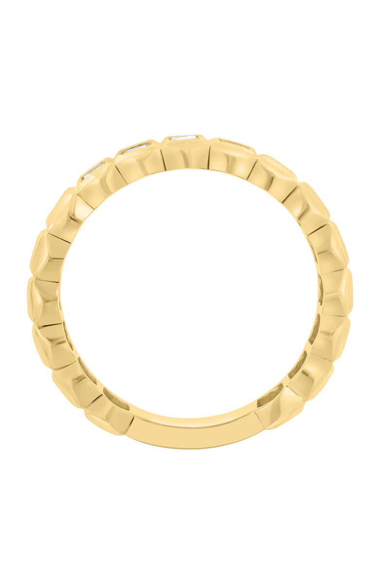 EFFY Baguette Cut Lab Grown Diamond Ring, Alternate, color, Gold