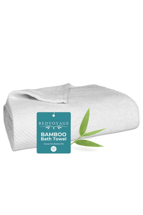 Luxury Viscose Odor & Mildew Resistant Towel Collection, Bath Towel 1pc