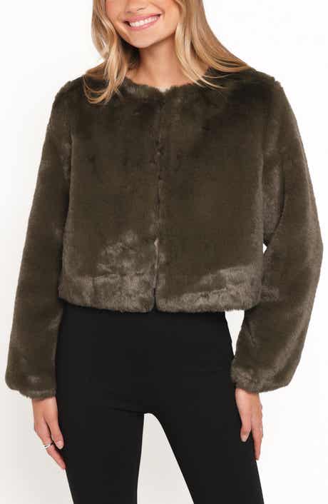 Minnie Faux Fur Jacket