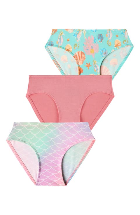 Kids' FeelFree Assorted 3-Pack Bikini Briefs (Toddler, Little Kid & Big Kid)