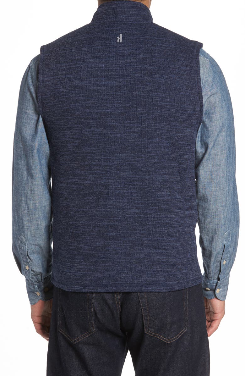 johnnie-O Tahoe Water Resistant Fleece Vest, Alternate, color, 