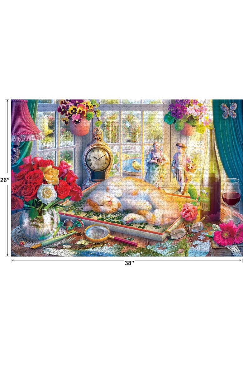 Roseart Puzzle Time 2000 Piece Puzzle, Cardboard, Kids & Adults, Alternate, color, Multicolored