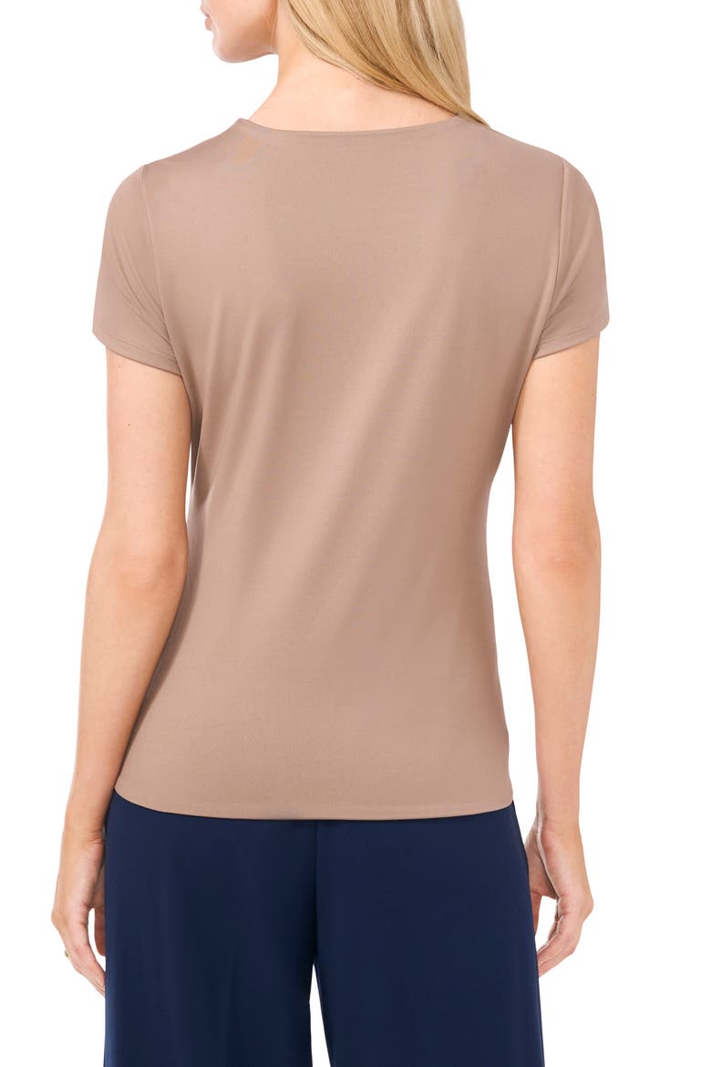 Essential Compression T-Shirt, Alternate, color, WARM ASH