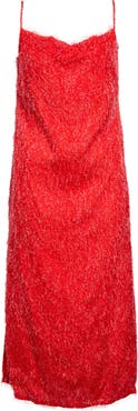 Bottega Veneta Fil Coupé Midi Dress