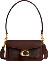 COACH Tabby Signature Coated Canvas Shoulder Bag