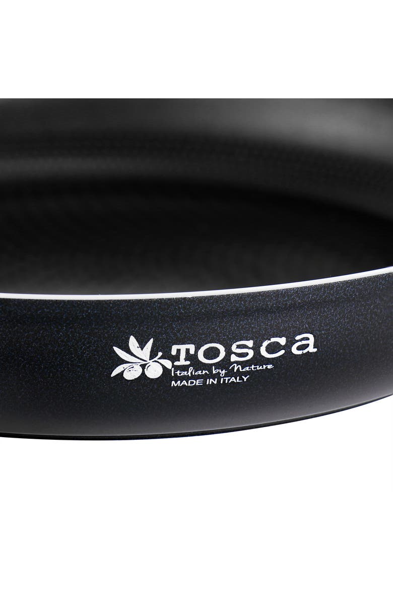 Cortona 10 Inch Nonstick Aluminum Frying Pan, Alternate, color, Cool Black