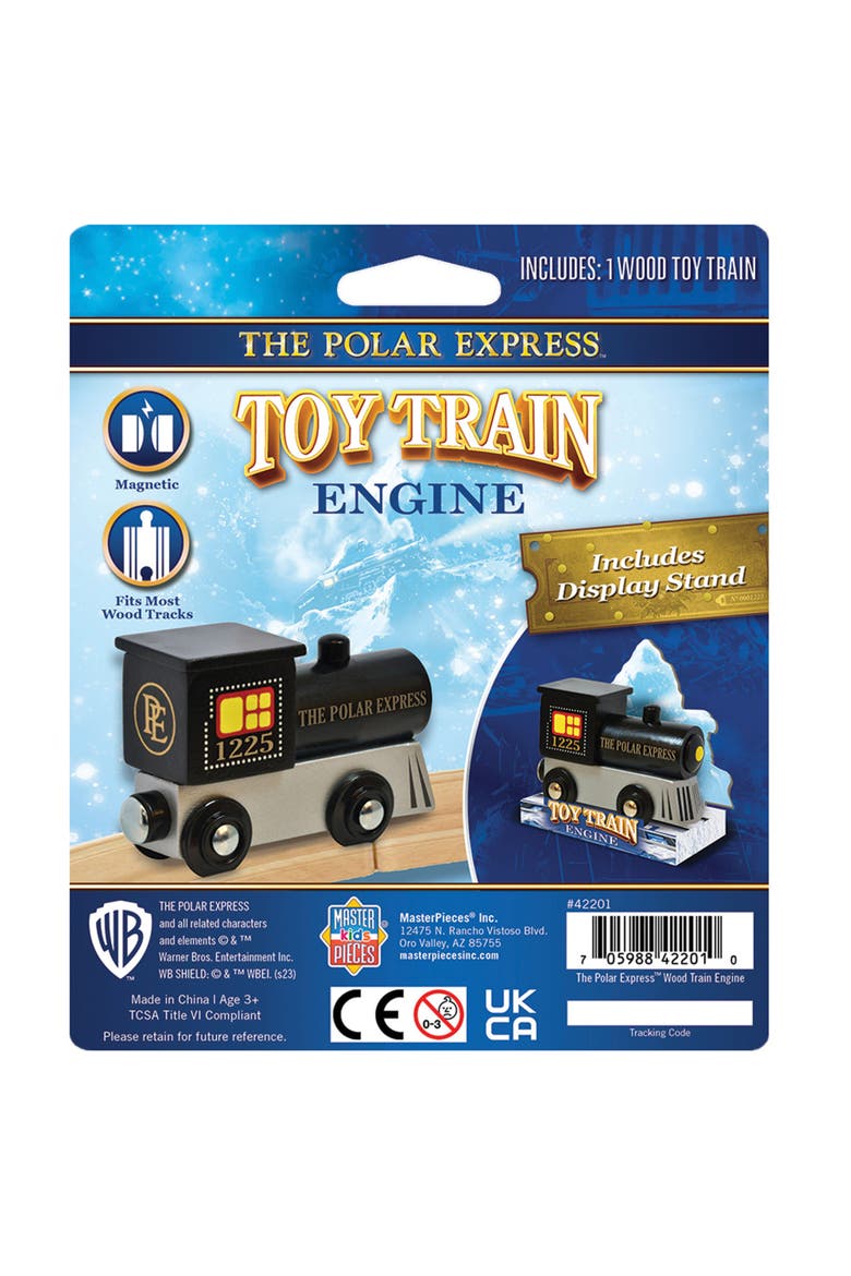 The Polar Express Toy Train Engine, Alternate, color, Multicolor