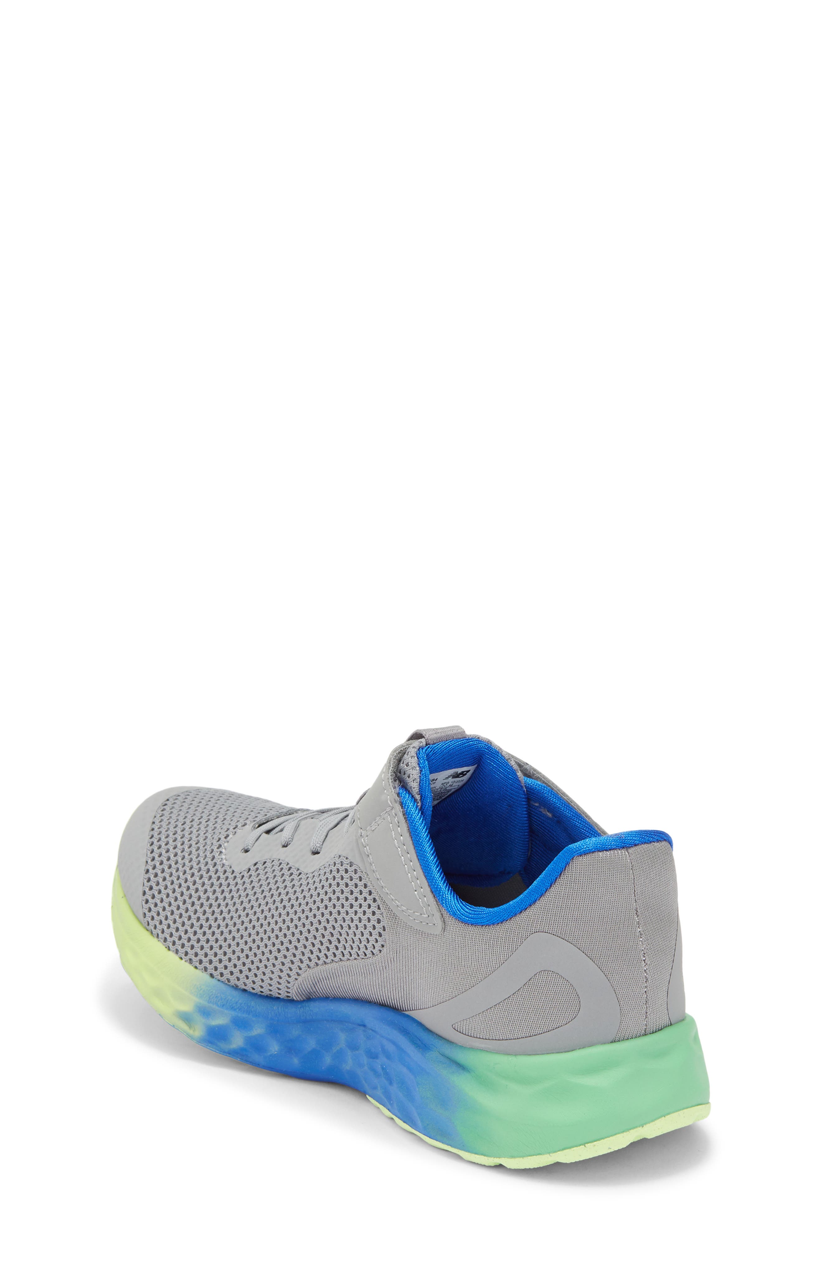 New Balance Kids' Arishi Sneaker, Alternate, color, Slate Grey/ Blue Gemstone