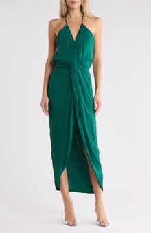 Siren Halter Midi Dress