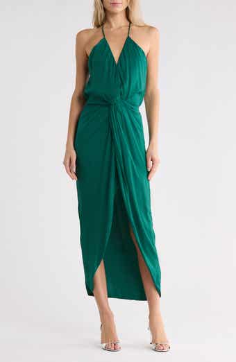 Siren Halter Midi Dress