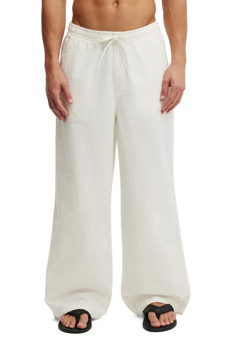 Men's Super Baggy Resort Pant, Main, color, White