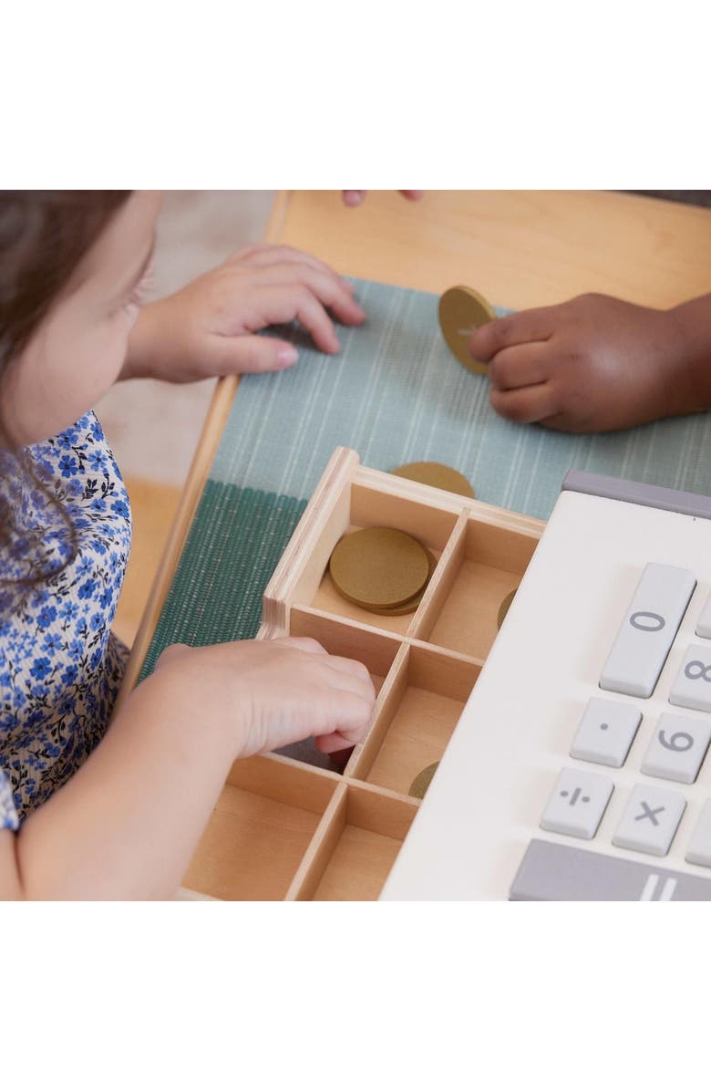 Kaplan Early Learning Company Pretend Play Cash Register, Alternate, color, Multicolored
