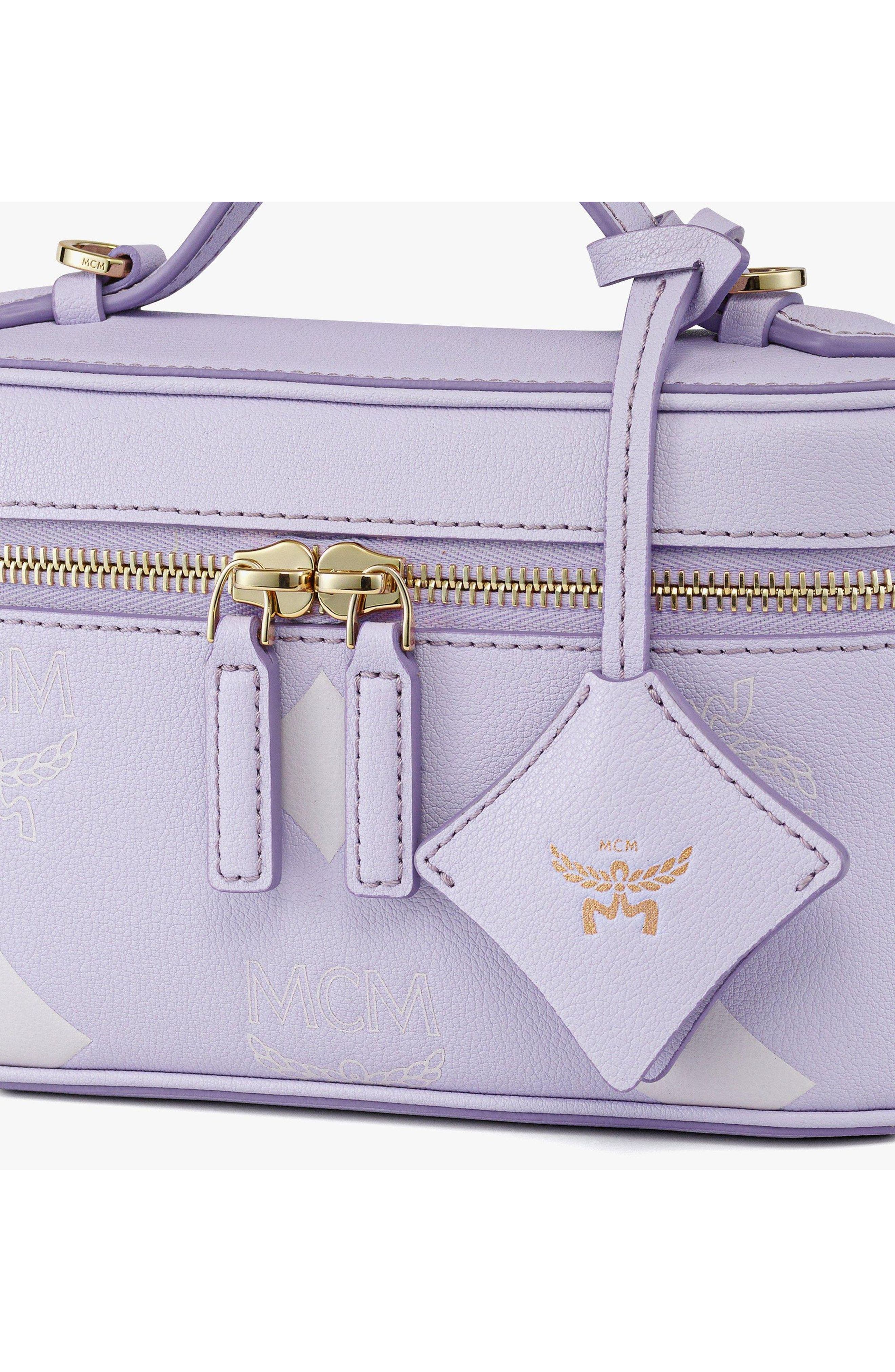 Mini Aren Vanity Case in Resetos, Alternate, color, Purple