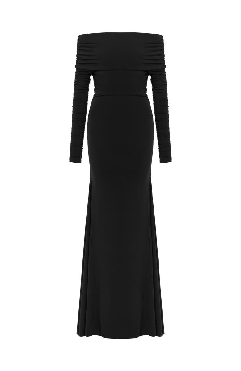 Nocturne Off-The-Shoulder Maxi Dress, Alternate, color, 