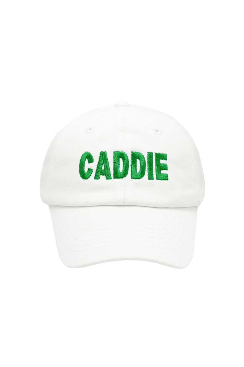 Golf Caddie Baseball Hat, Main, color, White