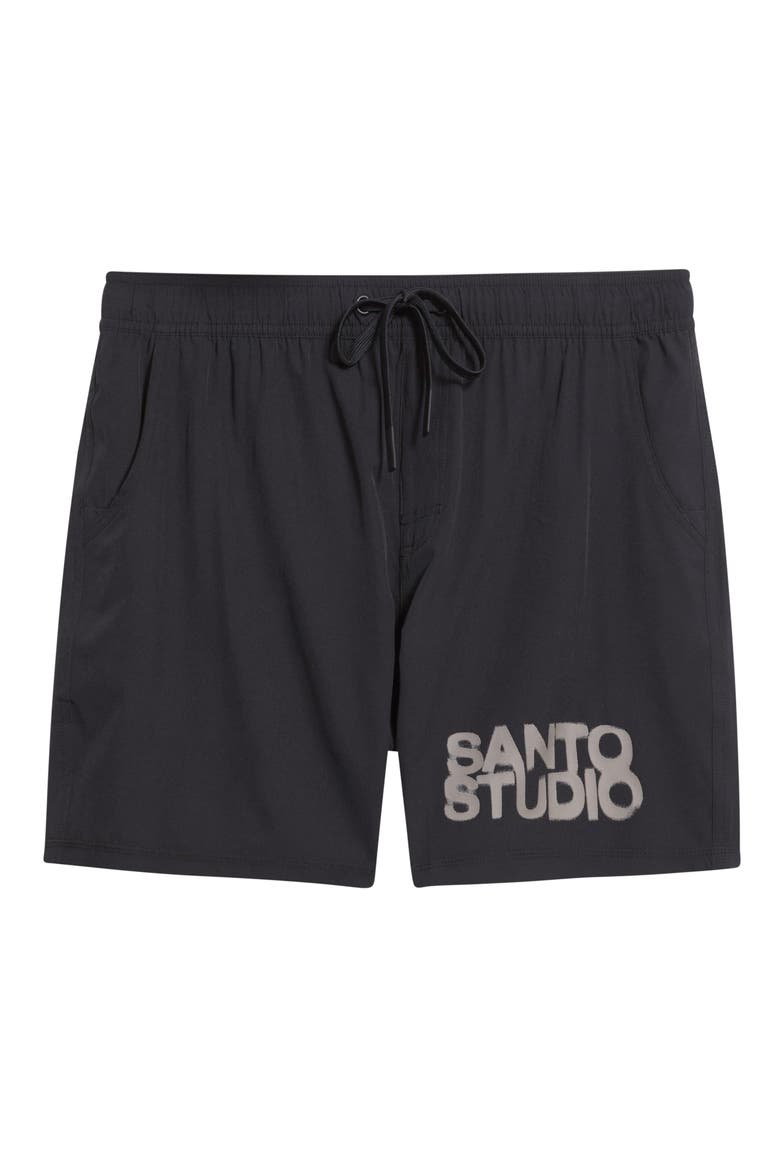 Luke Rockhold Edition - Tempo Bold Tech Shorts, Alternate, color, BLACK