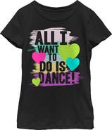 CHIN UP Girls' All I Want to Do is Dance Graphic Tee