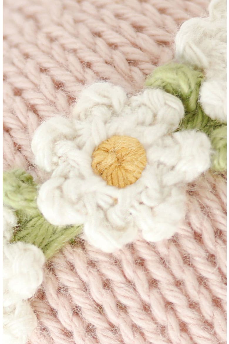 Baby Bunny Flower Crown Stuffed Animal, Alternate, color, PINK