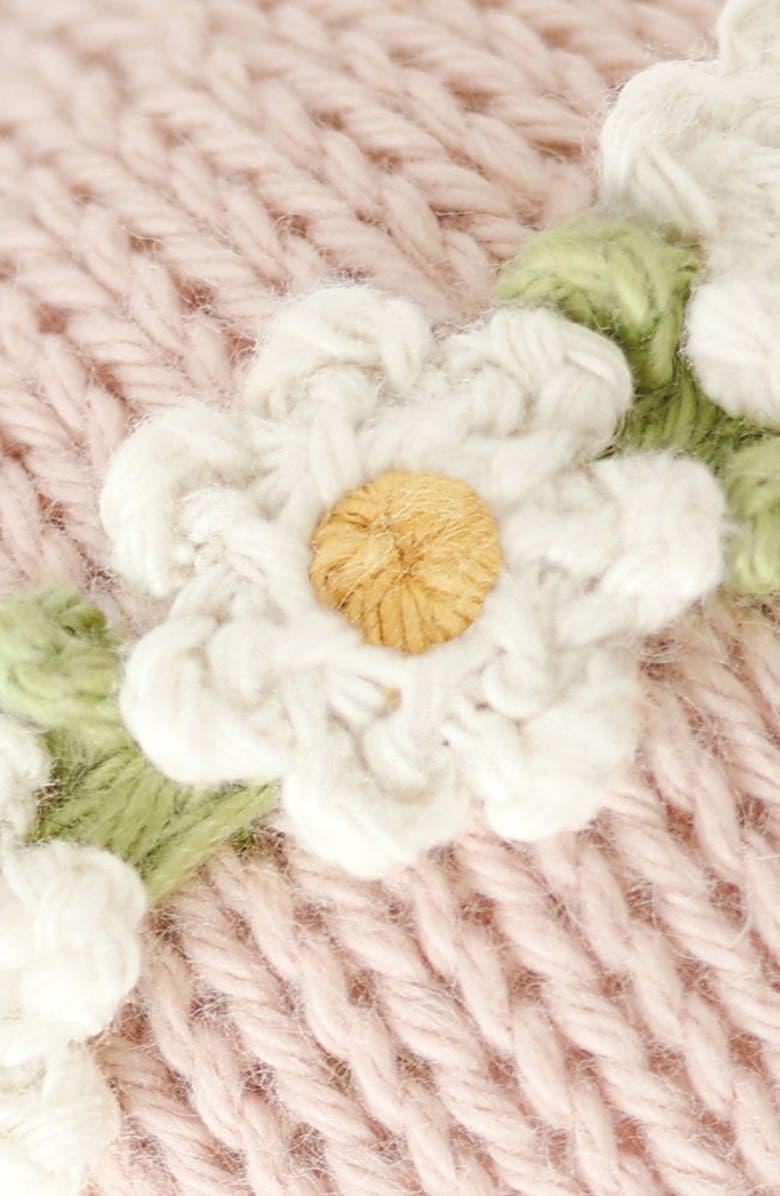 cuddle+kind Baby Bunny Flower Crown Stuffed Animal, Alternate, color, Pink