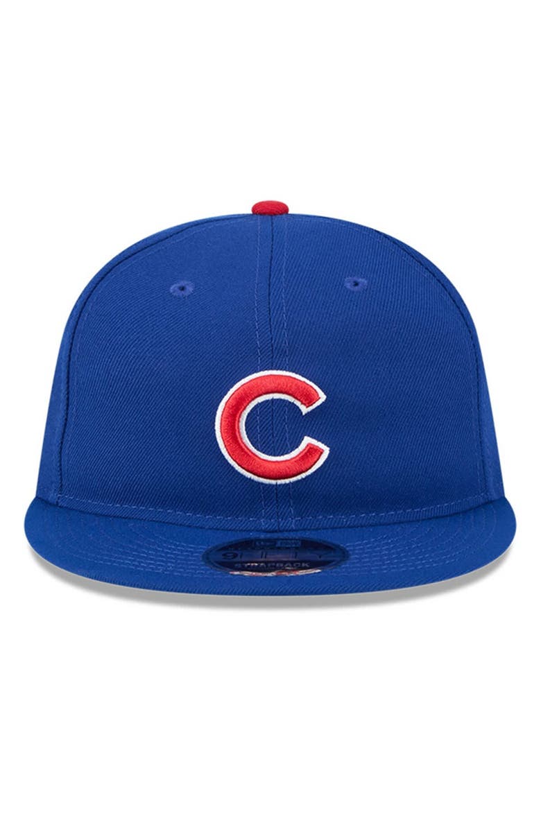 New Era Men's New Era Royal Chicago Cubs Baseball Hall of Fame Retro Crown 9FIFTY Adjustable Hat, Alternate, color, Royal