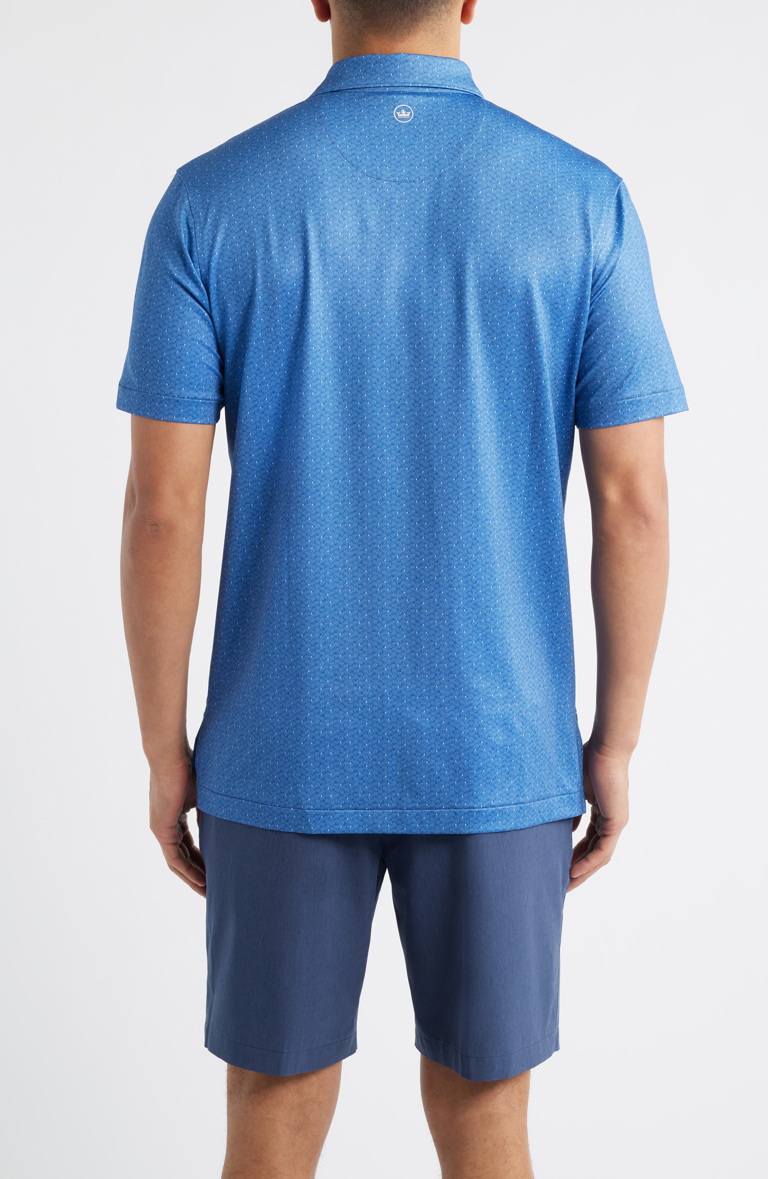 Negroni Geo Print Performance Jersey Polo - image 2
