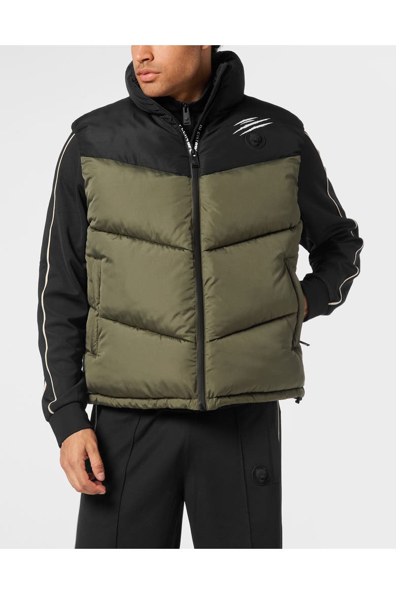 Short Vest Men, Main, color, Military