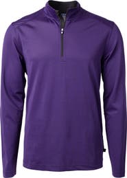 Cutter & Buck Virtue Micro Stripe Quarter Zip Pullover