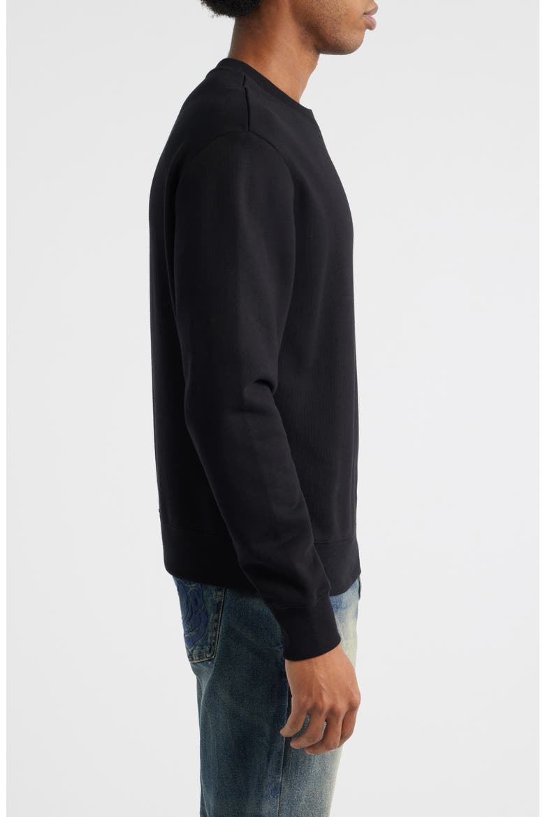 BB Helmet Crewneck Sweatshirt, Alternate, color, BLACK