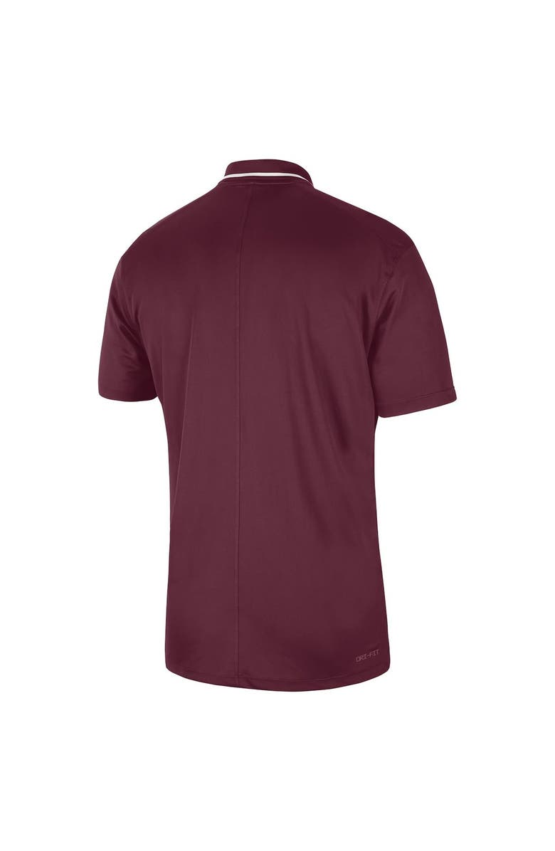 Nike Men's Nike  Maroon Minnesota Golden Gophers 2023 Sideline Coaches Performance Polo, Alternate, color, Maroon