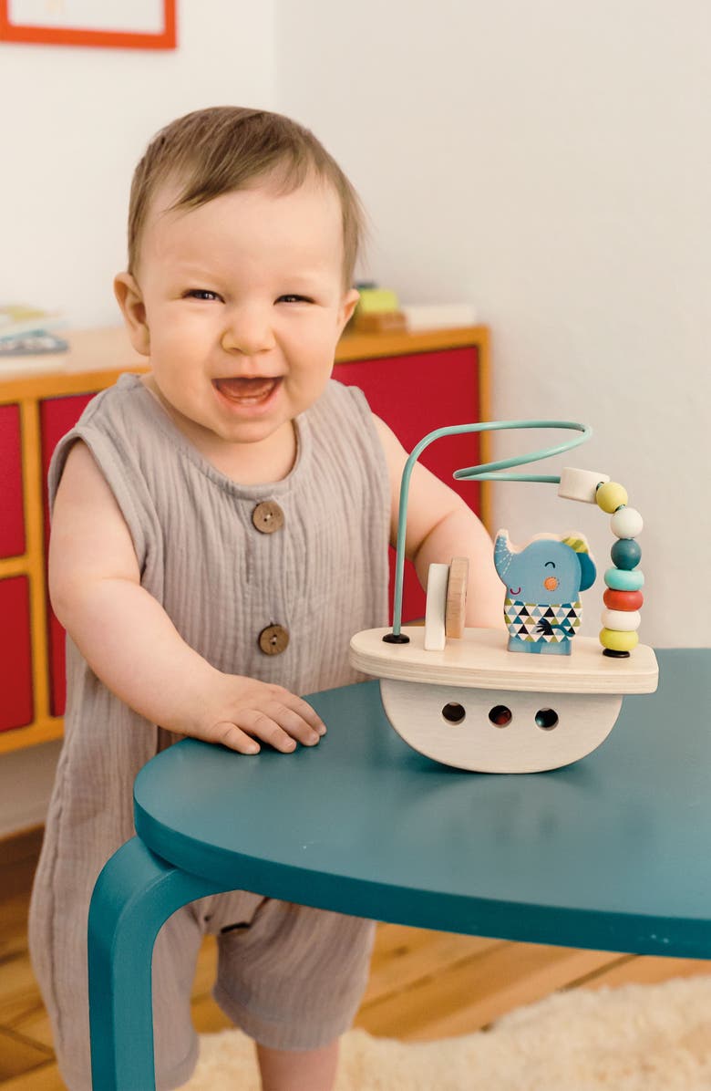 Bababoo and friends<sup>®</sup> Lolo Elephant Boat Bead Maze, Alternate, color, Mutli / Turquoise