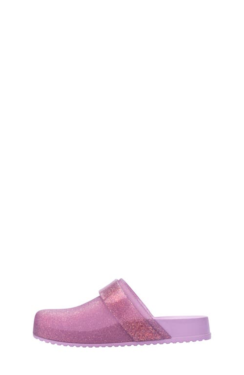 Mini Melissa Kids' Cozy Clog In Purple