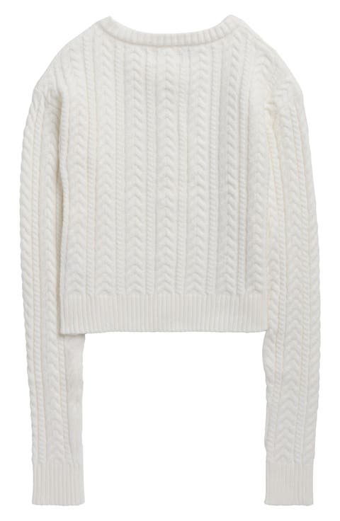 Kids' Cable Knit Cardigan