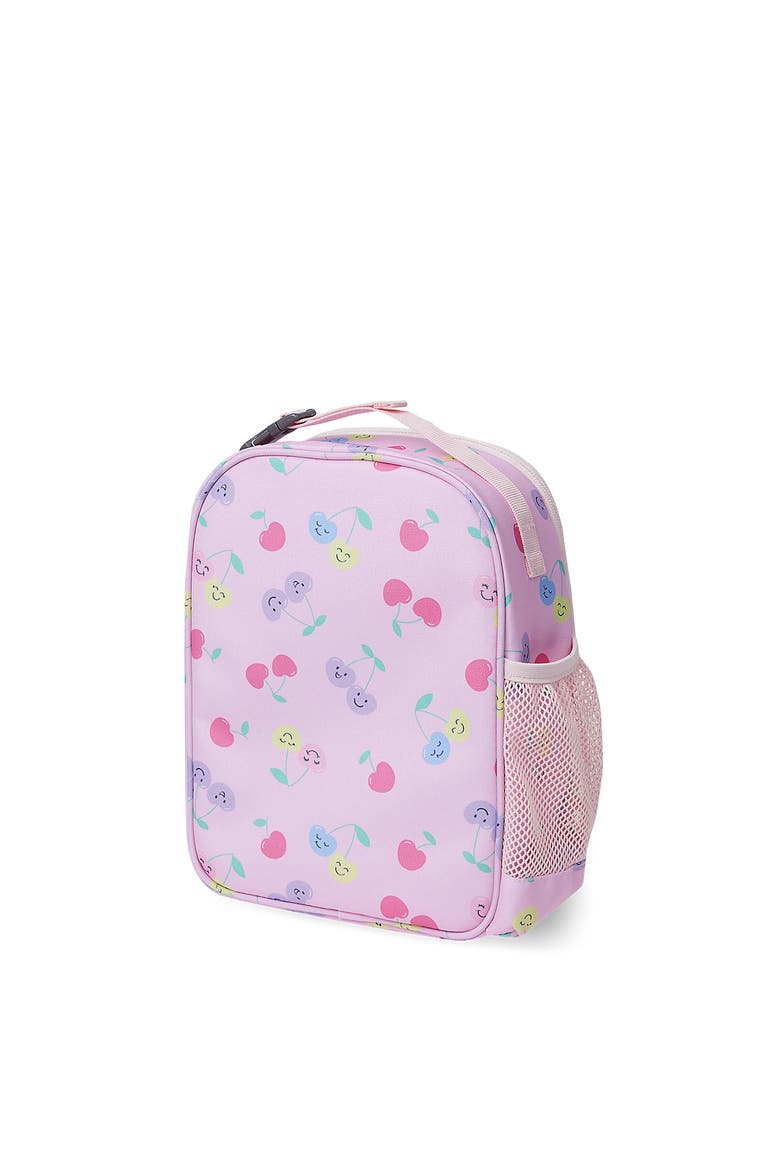 Kids Insulated Soft Sided Lunch Box, Alternate, color, Pink Happy Cherries