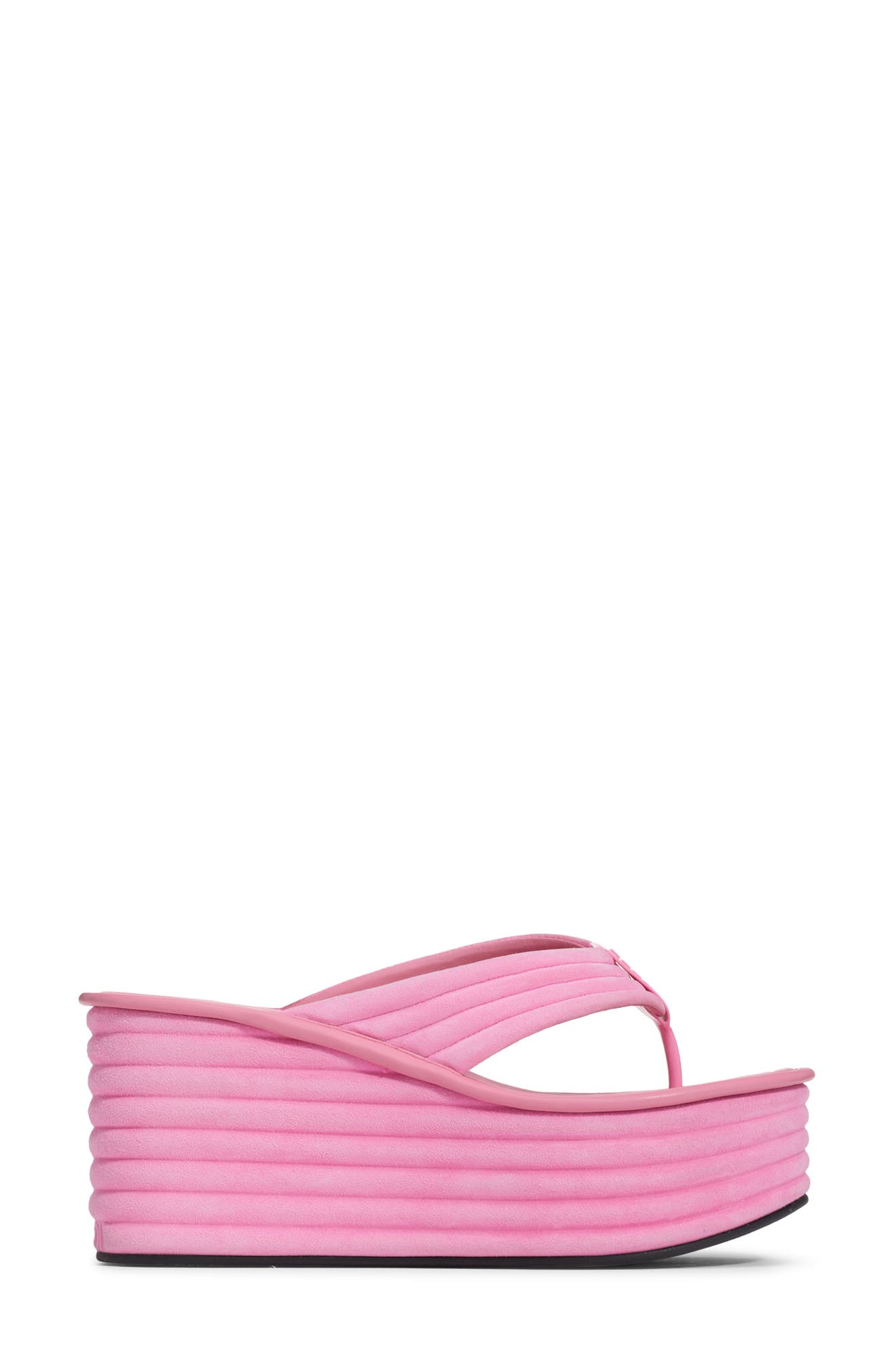 Fendi Promenade Platform Flip Flop, Alternate, color, 