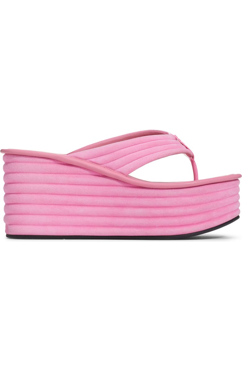 Fendi Promenade Platform Flip Flop, Alternate, color,