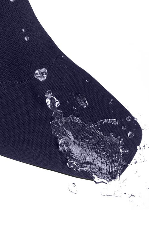 Vivaia Square-toe Water-repellent Heeled Boots In Blue