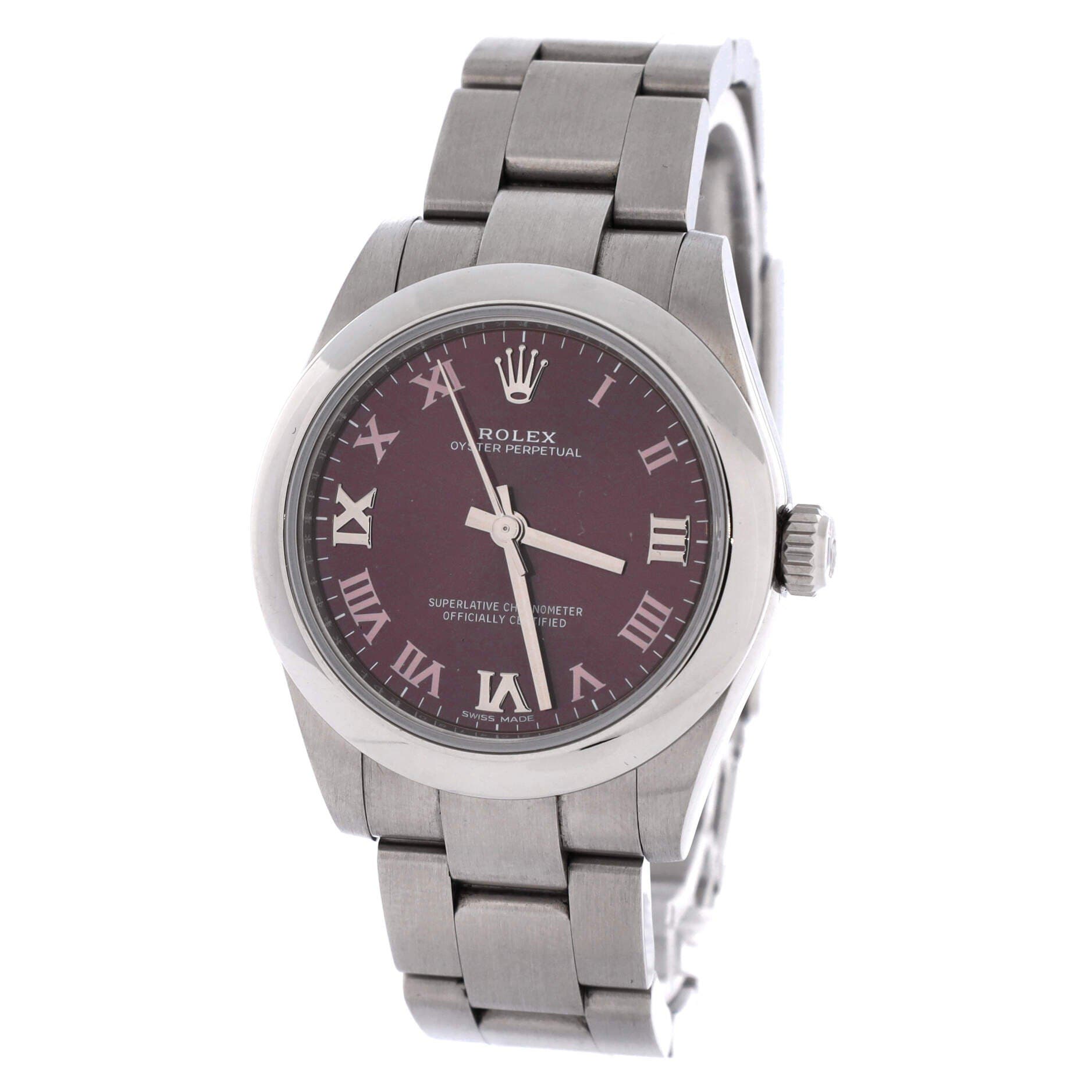Oyster Perpetual Automatic Watch Stainless Steel 31, Alternate, color, Metallic Silver